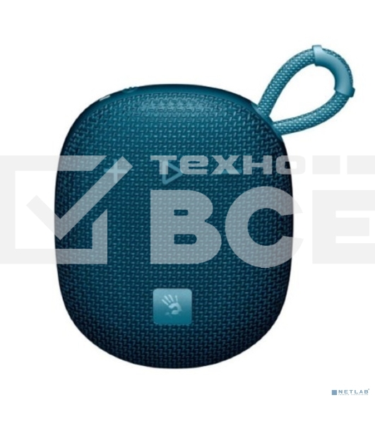 Портативная колонка A4Tech Bloody S3 Carry синий 5W 1.0 BT 10м 1600mAh (S3 CARRY BLUE)