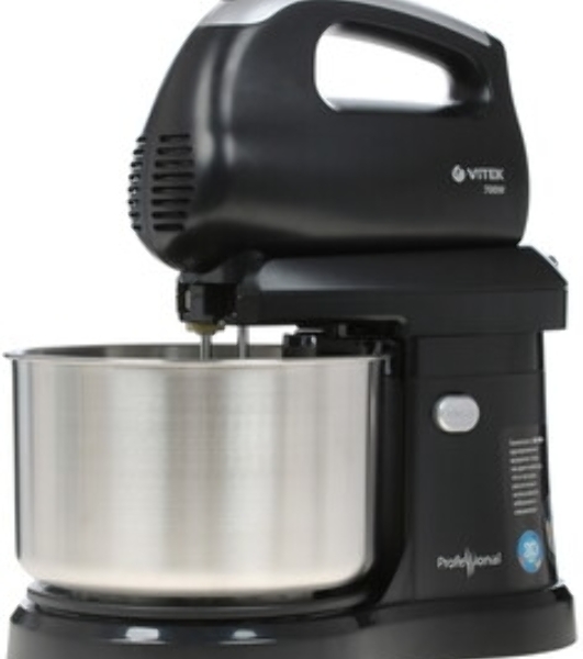 Миксер Vitek VT-1417 ST, 700 Вт, 2,8л., с чашей, черный