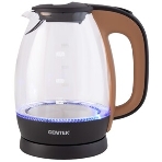 Чайник электрический Centek CT-0056 кофейно-бежевый, 1.7 л, 2200 Вт, скрытый нагревательный элемент, фото10