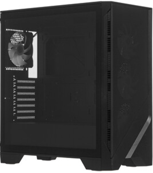 Компьютерный корпус без блока питания Case MSI MAG FORGE 321R AIRFLOW, Midi-Tower, TG, 4x120мм ARGB, 2xUSB 3.2, 1xUSB 3.2 Type-C, ATX, mATX, mITX черный