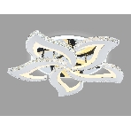 Управляемый светодиодный светильник Ambrella light FA1723/5 CH хром 105W 3000K/4200K/6400K 550*540*90 (ПДУ РАДИО 2.4G), фото3
