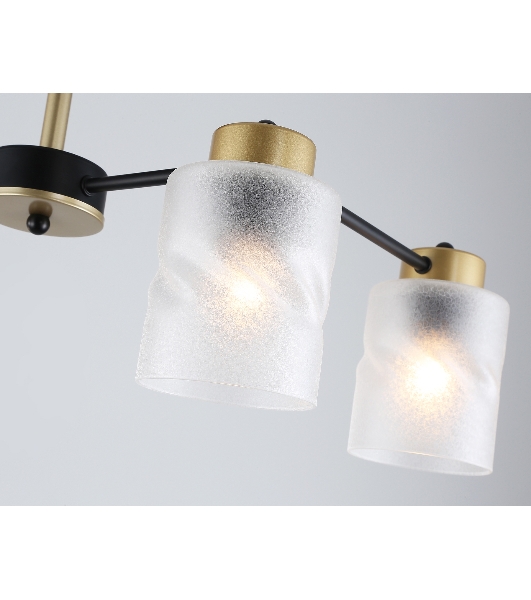 Светильник Ambrella light TR303324/4 BK/GD черный/золото E27/4 max 60W 650*290*270