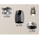 Светильник Ambrella Light XS1123041 DCH/MCH черный хром/хром матовый MR16 GU5.3 (N6904, C1123, N7033), фото 1