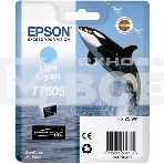 Картридж струйный Epson светло-голубой SC-P600, фото 1