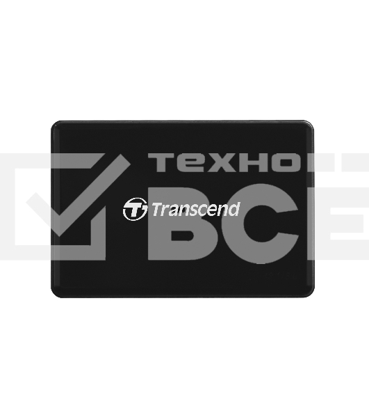 Кард-ридер Transcend черный, All-in-One cardreader, USB 3.1 Gen 1