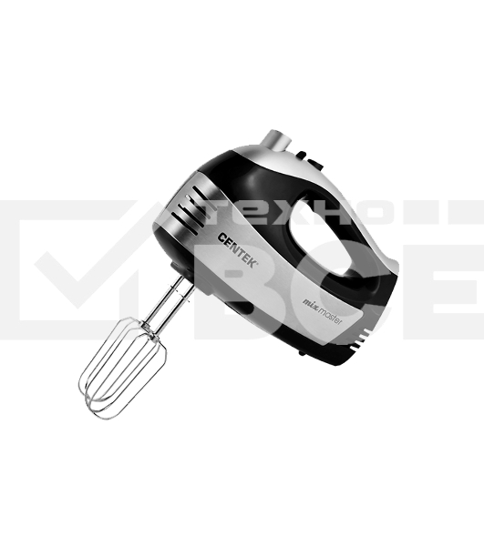 Миксер Centek CT-1122 черный/сталь