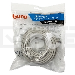 Патч-корд Buro UTP cat5E 15м серый RJ-45 (m)-RJ-45 (m), фото2