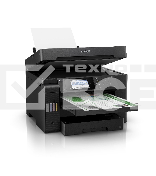 МФУ струйный Epson L15150, (A3, ADF, duplex, 35 стр./мин., Ethernet, Wi-Fi черный)