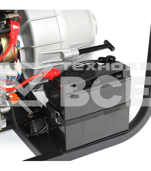 Мотопомпа PATRIOT MPD 3072 SFE4т дизель 296см3 5.7лс 75м3/ч 1200л/м глуб.8м напор25м 3'' бак3.5л