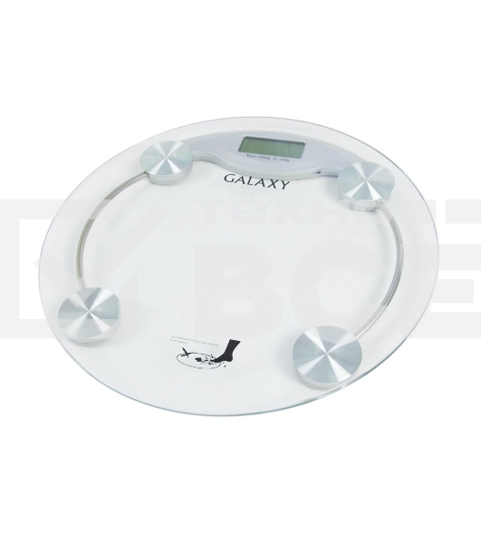 Весы Galaxy GL 4804 (макс.вес 180кг. ЖК дисплей с подсветкой,Цена деления 0,1кг.)