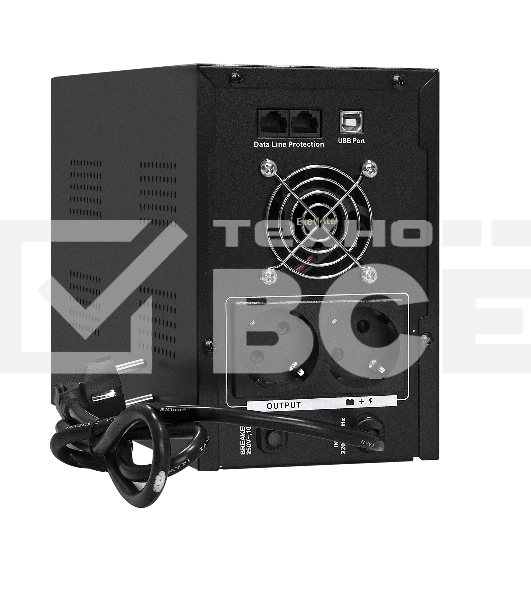 Источник бесперебойного питания ExeGate EX292635RUS SpecialPro Smart LLB-2200.LCD.AVR.2SH.RJ.USB <2200VA/1300W, LCD, AVR,2*Schuko,RJ45/11,USB, металлический корпус, Black>
