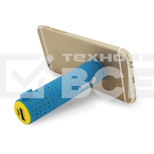 Внешняя аккумуляторная батарея AI-TUBE B 3100mAh (11Wh) голубая Amperin