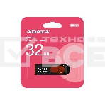 Флеш диск ADATA Flash Drive 32Gb С008 AC008-32G-RKD {USB2.0, Black-Red}, фото5