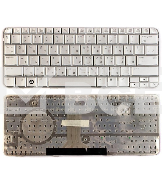 Клавиатура для ноутбука HP Pavilion TX1000 TX2000 TX2500 серебристая