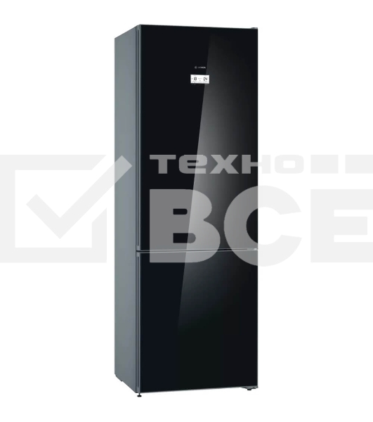 Холодильник Bosch KGN39LB30U черный двухкамерный 279/87л морозилка снизу