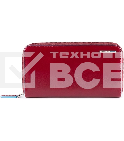 Кошелек женский Piquadro Blue Square PD1515B2R/R красный натур.кожа