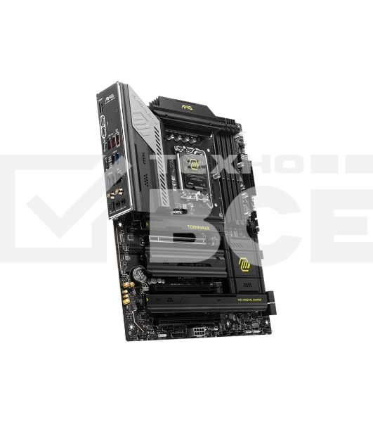 Материнская плата MSI MAG Z890 TOMAHAWK WIFI, LGA 1851, Intel Z890, 4xDDR5, 4xSATA, 4xM.2, 1xPCIe 5.0 x16, 2xPCIe 4.0 x4, 1xHDMI, 2xUSB-C Thunderbolt 4, 1xUSB-C 3.2 Gen 2, 3xUSB-A 3.2 Gen 2, 4xUSB-A 3.2 Gen 1, 1x 5Gb LAN, 2x3.5 мм, 7.1, ATX
