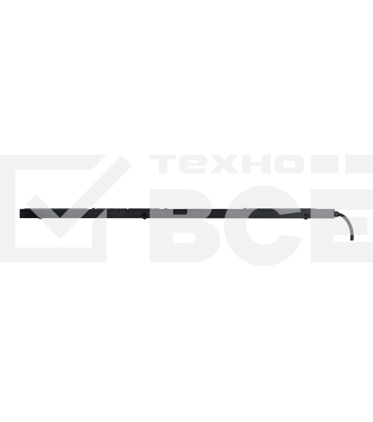 БРП Uniprom, с мониторингом, 0U, 400В, 3Ф, 32A, 36xC13 12xC19, 3м кабель, IEC309