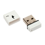 Флешка USB Gembird GFL-2.0-32mini, 32Gb, USB 2.0, R/W 30/15, белый, фото5