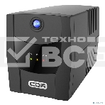 Источник бесперебойного питания CBR QTM-1500T-4F-LCUC Line Interactive 1500VA/900W 9Ah12V 4 x Shuko, HID-USB, RJ45/11, фото4