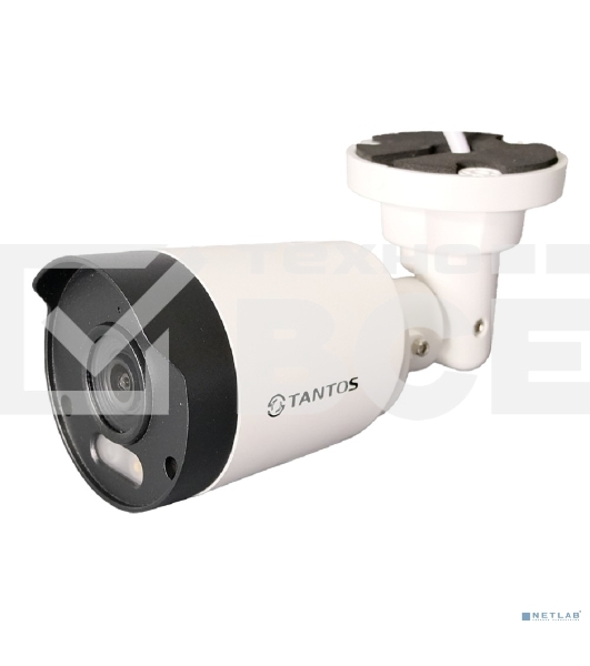 Камера видеонаблюдения IP Tantos TSi-Pe50FP 2.8-2.8мм цв. корп.:белый/черный (00-00124865)