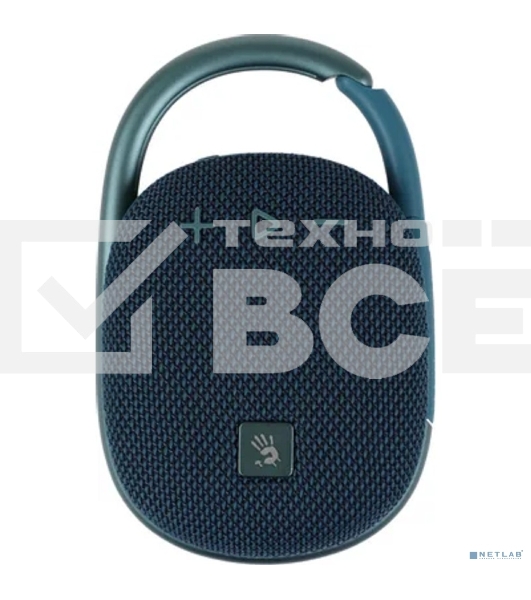 Портативная колонка A4Tech Bloody S5 Lock синий 5W 1.0 BT 10м 1600mAh (S5 LOCK BLUE)