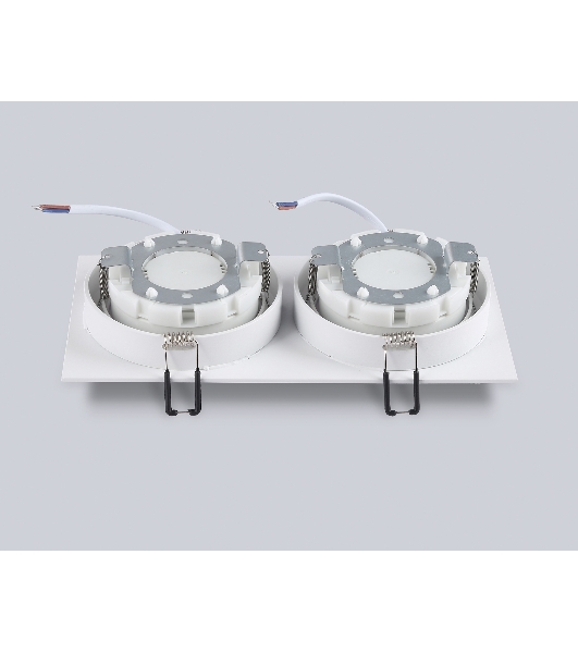 Светильник Ambrella light TN6612/2 WH белый IP44 GX53/2 max 15W 215*110*24