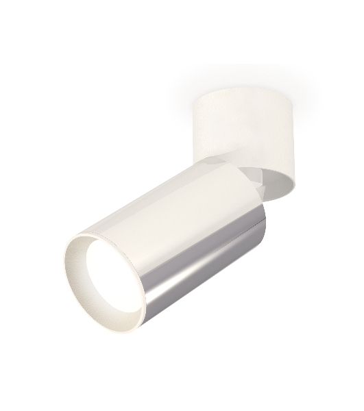 Светильник Ambrella Light XM6325030 PSL/WH/SWH серебро полированное/белый/белый песок (A2220, C6325, N6101)