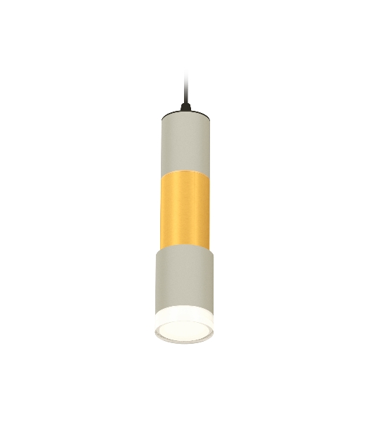 Светильник Ambrella Light XP7423042 SGR/PYG/CL серый песок/золото желтое полированное/прозрачный MR16 GU5.3