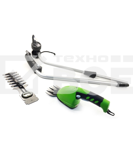 Ножницы GREENWORKS 1600207 аккум.садовые 3.6В с удлиненной ручкой (встроенный аккум и ЗУ)