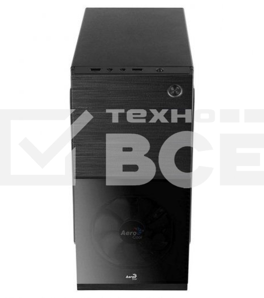 Компьютерный корпус Aerocool / Formula Cs-105, mATX, без БП, 187x361x355мм (ШxГxВ), USB3.0 x1, USB 2.0 x1, металл 0,5мм, 120-мм вентилятор в комплекте