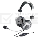 Наушники с микрофоном Genius HS-04SU серый накладные оголовье (31710045100), фото3