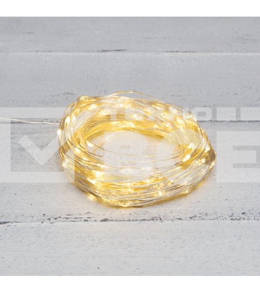 Гирлянда «Роса» с трансформатором 30 м, 300 LED, теплое белое свечение NEON-NIGHT