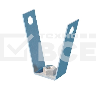 Подвес для профнаст. V-образ. с гайкой VPSM8 КМ LO0902