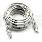 Патч-корд Buro UTP cat5E 10м серый RJ-45 (m)-RJ-45 (m), фото 1