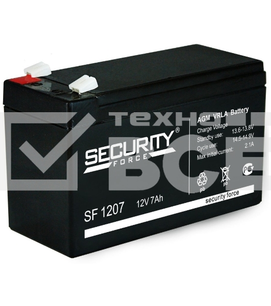 Батарея Delta Security Force SF 1207 (12V 7Ah)