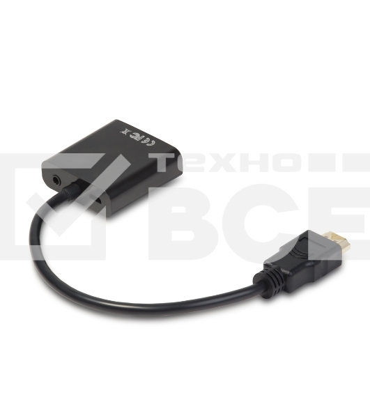 Greenconnect Мультимедиа professional конвертер-переходник HDMI > VGA +audio + micro USB для доп.питания, GCR-HD2VGA3 Greenconnect Мультимедиа professional конвертер-переходник HDMI > VGA +audio + micro USB для доп.питания, GCR-HD2VGA3