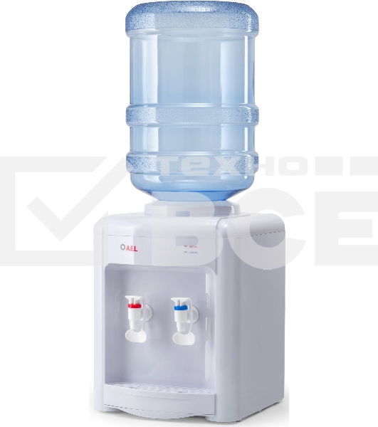 Кулер AEL TD-AEL-340 v.2 настольный электронный белый