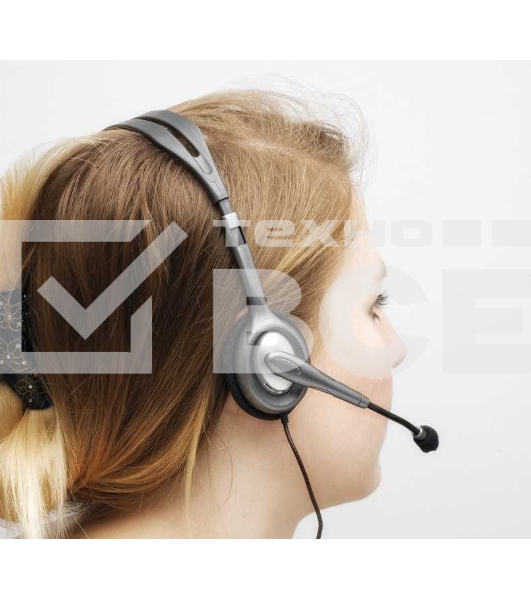 Гарнитура Logitech Headset H111 Stereo grey (981-000594/981-000593/981-000588)