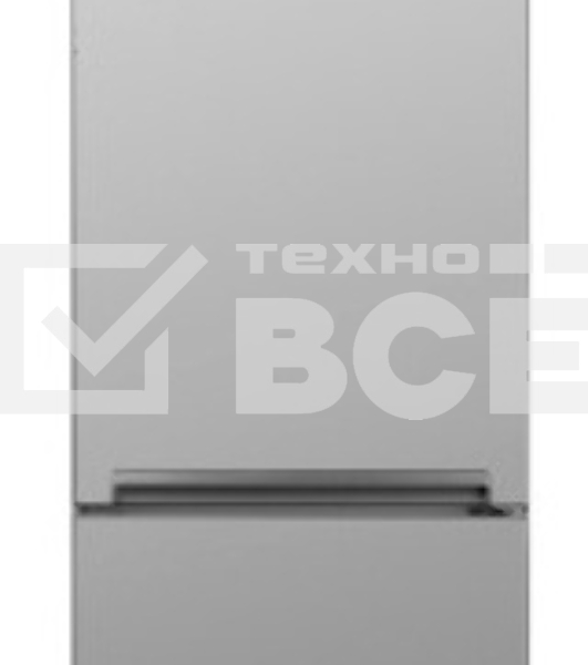 Холодильник Beko RCNK310KC0S серебристый двухкамерный 200/76л морозилка снизу