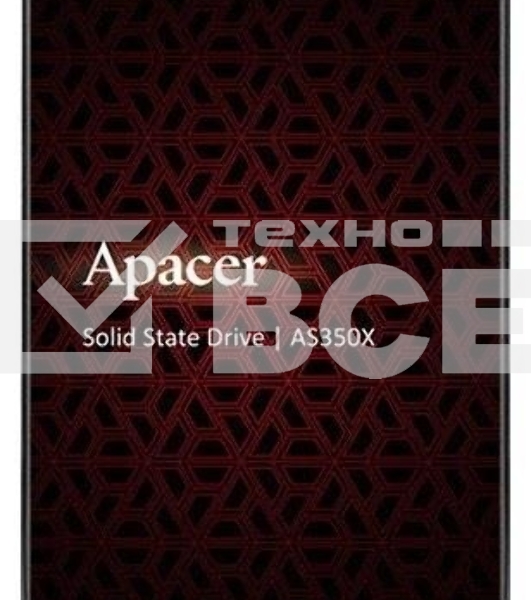 Накопитель SSD Apacer AS350X, 512Gb, 2.5