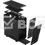 Корпус Fractal Design MESHIFY 2 COMPACT BLACK - TG / ATX, TG / 2x140mm & 1x120mm fans inc. / FD-C-MES2C-03, фото34