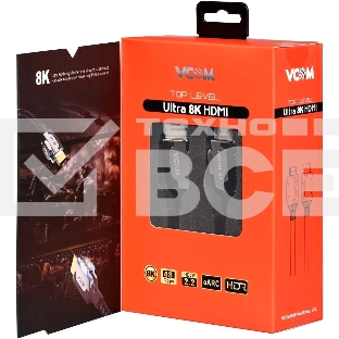Кабель VCOM CG864-2M HDMI 19M/M,ver. 2.1, 8K@60 Hz 2m VCOM <CG864-2M>