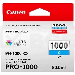 Картридж струйный Canon PFI-1000 C для IJ SFP PRO-1000 WFG. Голубой. 80 мл., фото3