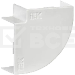 Поворот на 90 град. КМП 40х25 ЭЛЕКОР (уп.4шт) IEK CKMP10D-P-040-025-K01, фото2