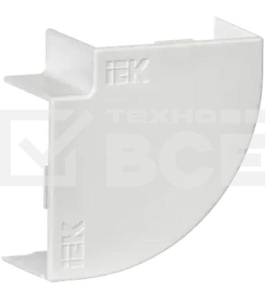 Поворот на 90 град. КМП 40х25 ЭЛЕКОР (уп.4шт) IEK CKMP10D-P-040-025-K01