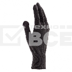 Перчатки из синтетической нити, ПВХ точка, 13 класс, черные, XL Россия, фото5