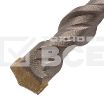 Бур по бетону, двойная спираль, Cobalt W-tip, 22x600 мм, SDS PLUS Denzel, фото4