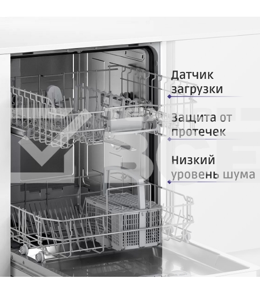 Встраиваемая посудомоечная машина Bosch SMV25BX02R 60cm