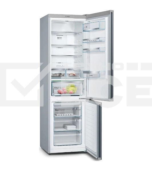 Холодильник Bosch KGN39LB30U черный двухкамерный 279/87л морозилка снизу